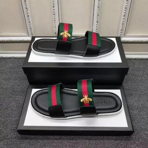 Cheap Gucci Slippers For Men #1361925 Replica Wholesale [$42.00 USD] [ITEM#1361925] on Replica Gucci Slippers