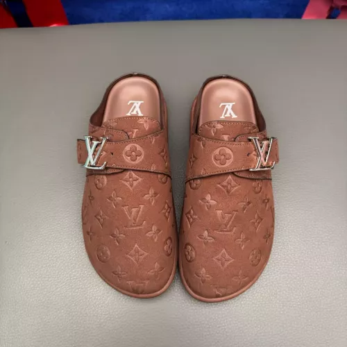 Cheap Louis Vuitton Slippers For Men #1361928 Replica Wholesale [$68.00 USD] [ITEM#1361928] on Replica Louis Vuitton Slippers