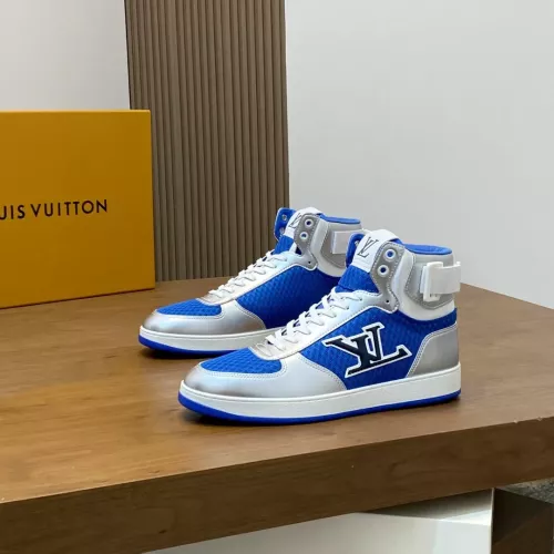 Cheap Louis Vuitton High Tops Shoes For Men #1361978 Replica Wholesale [$82.00 USD] [ITEM#1361978] on Replica Louis Vuitton High Tops Shoes