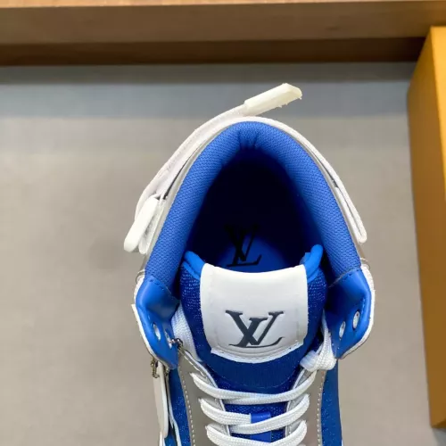 Cheap Louis Vuitton High Tops Shoes For Men #1361978 Replica Wholesale [$82.00 USD] [ITEM#1361978] on Replica Louis Vuitton High Tops Shoes