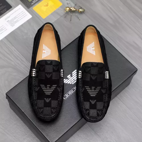 Cheap Armani Leather Shoes For Men #1362014 Replica Wholesale [$76.00 USD] [ITEM#1362014] on Replica Armani Leather Shoes