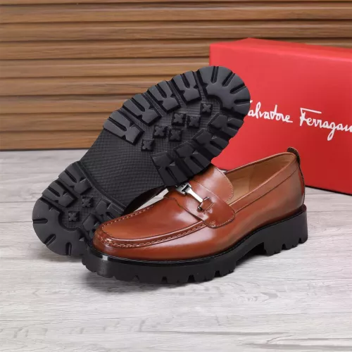 Cheap Salvatore Ferragamo Leather Shoes For Men #1362015 Replica Wholesale [$96.00 USD] [ITEM#1362015] on Replica Salvatore Ferragamo Leather Shoes