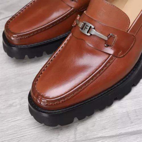 Cheap Salvatore Ferragamo Leather Shoes For Men #1362015 Replica Wholesale [$96.00 USD] [ITEM#1362015] on Replica Salvatore Ferragamo Leather Shoes