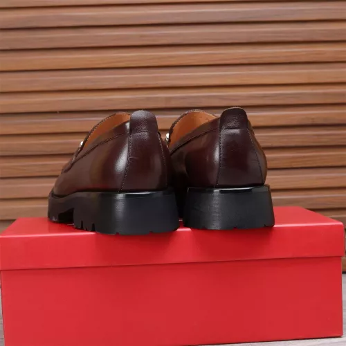Cheap Salvatore Ferragamo Leather Shoes For Men #1362016 Replica Wholesale [$96.00 USD] [ITEM#1362016] on Replica Salvatore Ferragamo Leather Shoes
