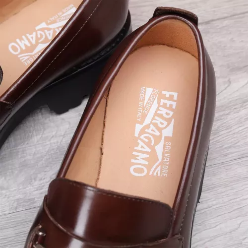 Cheap Salvatore Ferragamo Leather Shoes For Men #1362016 Replica Wholesale [$96.00 USD] [ITEM#1362016] on Replica Salvatore Ferragamo Leather Shoes