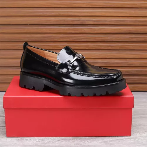 Cheap Salvatore Ferragamo Leather Shoes For Men #1362019 Replica Wholesale [$96.00 USD] [ITEM#1362019] on Replica Salvatore Ferragamo Leather Shoes