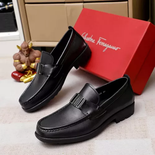 Salvatore Ferragamo Leather Shoes For Men #1362020