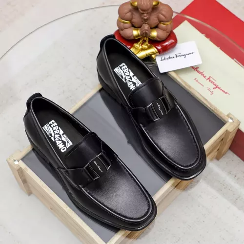 Cheap Salvatore Ferragamo Leather Shoes For Men #1362020 Replica Wholesale [$85.00 USD] [ITEM#1362020] on Replica Salvatore Ferragamo Leather Shoes