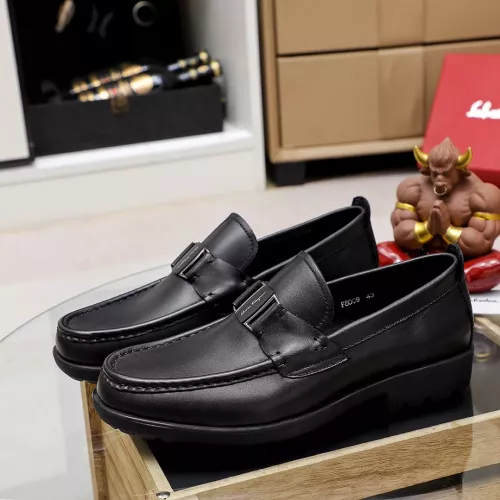 Cheap Salvatore Ferragamo Leather Shoes For Men #1362020 Replica Wholesale [$85.00 USD] [ITEM#1362020] on Replica Salvatore Ferragamo Leather Shoes