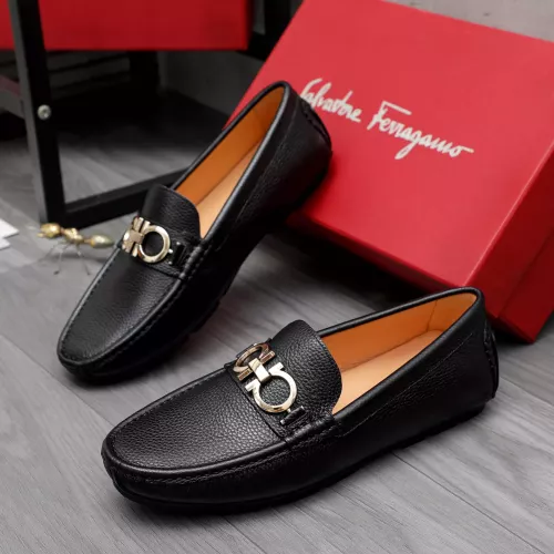Cheap Salvatore Ferragamo Leather Shoes For Men #1362022 Replica Wholesale [$76.00 USD] [ITEM#1362022] on Replica Salvatore Ferragamo Leather Shoes