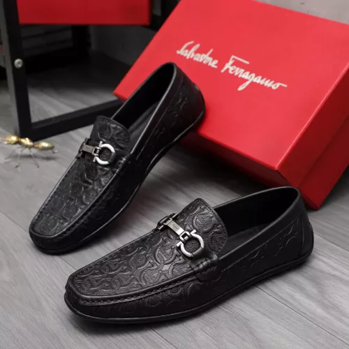 Salvatore Ferragamo Leather Shoes For Men #1362024