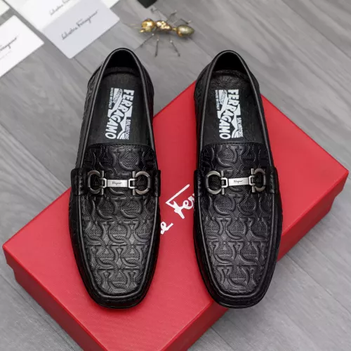 Cheap Salvatore Ferragamo Leather Shoes For Men #1362024 Replica Wholesale [$76.00 USD] [ITEM#1362024] on Replica Salvatore Ferragamo Leather Shoes