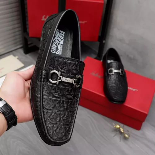 Cheap Salvatore Ferragamo Leather Shoes For Men #1362024 Replica Wholesale [$76.00 USD] [ITEM#1362024] on Replica Salvatore Ferragamo Leather Shoes
