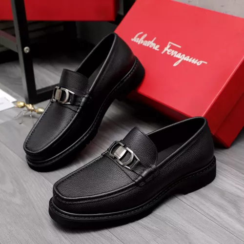 Salvatore Ferragamo Leather Shoes For Men #1362025