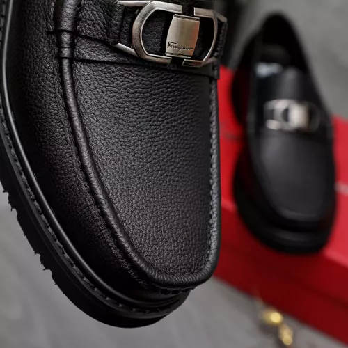 Cheap Salvatore Ferragamo Leather Shoes For Men #1362025 Replica Wholesale [$96.00 USD] [ITEM#1362025] on Replica Salvatore Ferragamo Leather Shoes