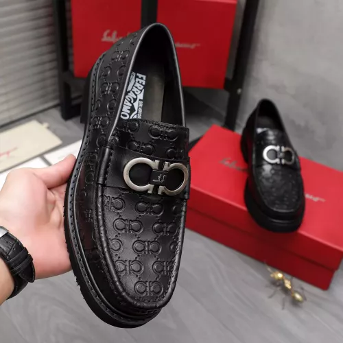 Cheap Salvatore Ferragamo Leather Shoes For Men #1362027 Replica Wholesale [$96.00 USD] [ITEM#1362027] on Replica Salvatore Ferragamo Leather Shoes
