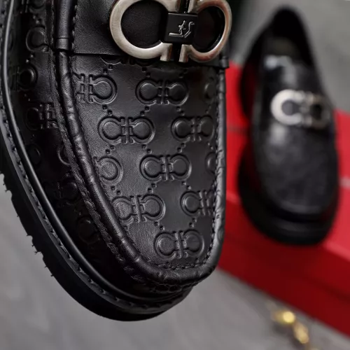 Cheap Salvatore Ferragamo Leather Shoes For Men #1362027 Replica Wholesale [$96.00 USD] [ITEM#1362027] on Replica Salvatore Ferragamo Leather Shoes