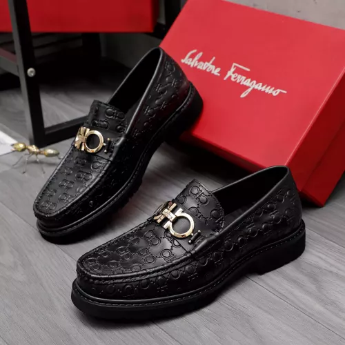 Salvatore Ferragamo Leather Shoes For Men #1362028