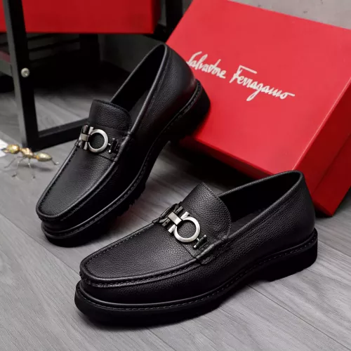 Salvatore Ferragamo Leather Shoes For Men #1362030