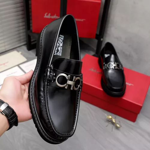 Cheap Salvatore Ferragamo Leather Shoes For Men #1362031 Replica Wholesale [$96.00 USD] [ITEM#1362031] on Replica Salvatore Ferragamo Leather Shoes
