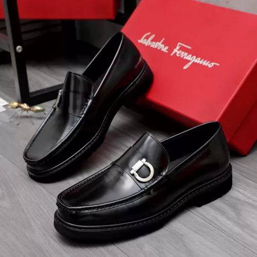 Salvatore Ferragamo Leather Shoes For Men #1362034