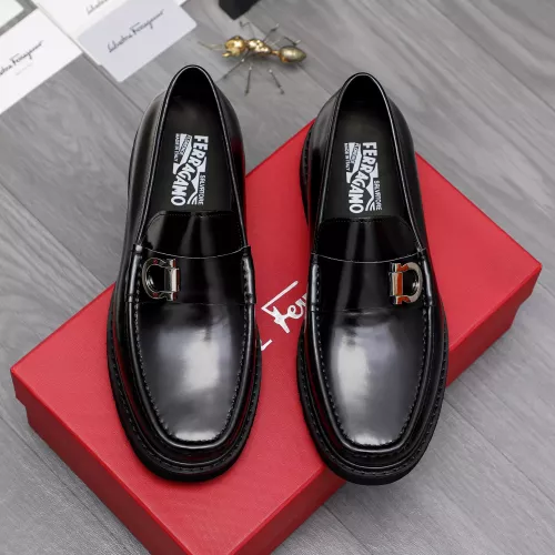 Cheap Salvatore Ferragamo Leather Shoes For Men #1362034 Replica Wholesale [$96.00 USD] [ITEM#1362034] on Replica Salvatore Ferragamo Leather Shoes