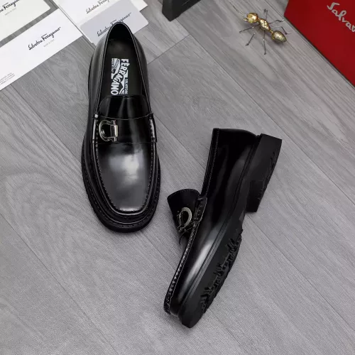 Cheap Salvatore Ferragamo Leather Shoes For Men #1362034 Replica Wholesale [$96.00 USD] [ITEM#1362034] on Replica Salvatore Ferragamo Leather Shoes