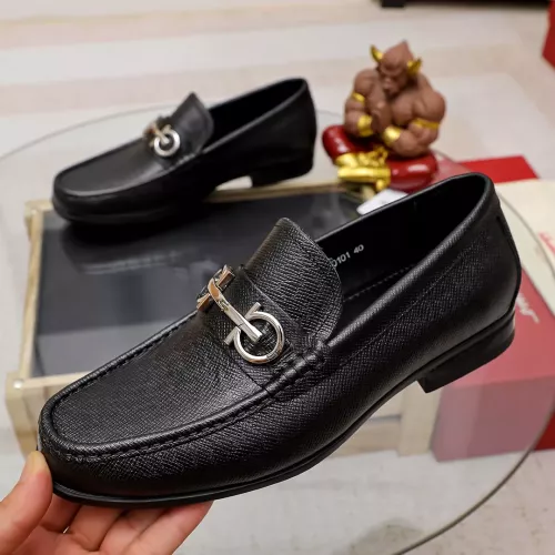 Salvatore Ferragamo Leather Shoes For Men #1362035