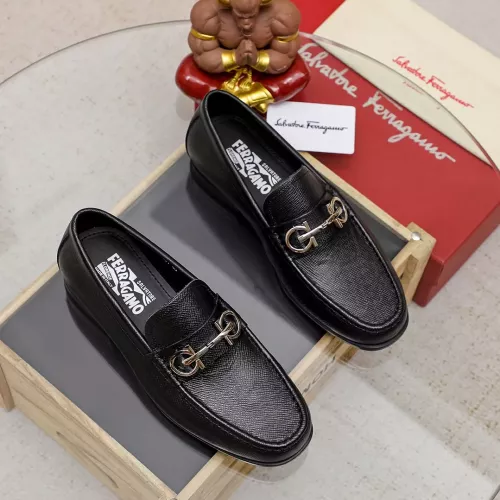Cheap Salvatore Ferragamo Leather Shoes For Men #1362035 Replica Wholesale [$88.00 USD] [ITEM#1362035] on Replica Salvatore Ferragamo Leather Shoes