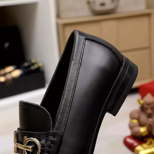 Cheap Salvatore Ferragamo Leather Shoes For Men #1362036 Replica Wholesale [$88.00 USD] [ITEM#1362036] on Replica Salvatore Ferragamo Leather Shoes