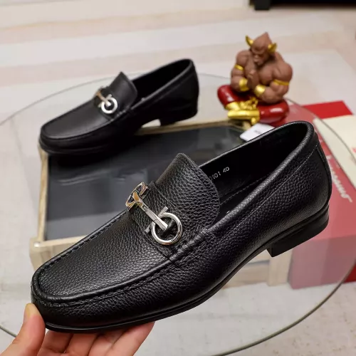 Salvatore Ferragamo Leather Shoes For Men #1362037