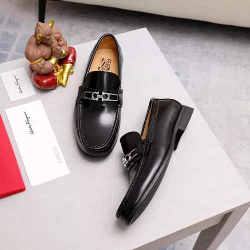 Salvatore Ferragamo Leather Shoes For Men #1362039