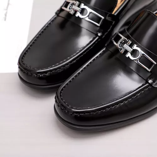 Cheap Salvatore Ferragamo Leather Shoes For Men #1362039 Replica Wholesale [$88.00 USD] [ITEM#1362039] on Replica Salvatore Ferragamo Leather Shoes