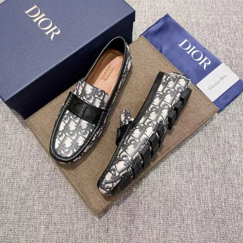Cheap Christian Dior Leather Shoes For Men #1362043 Replica Wholesale [$80.00 USD] [ITEM#1362043] on Replica Christian Dior Leather Shoes