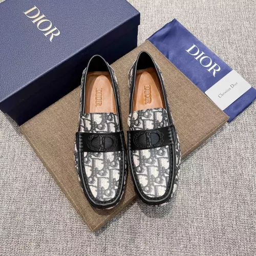 Cheap Christian Dior Leather Shoes For Men #1362043 Replica Wholesale [$80.00 USD] [ITEM#1362043] on Replica Christian Dior Leather Shoes