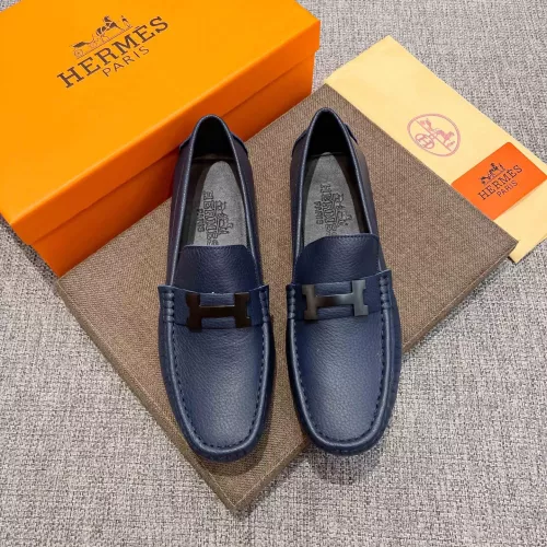 Cheap Hermes Leather Shoes For Men #1362048 Replica Wholesale [$85.00 USD] [ITEM#1362048] on Replica Hermes Leather Shoes
