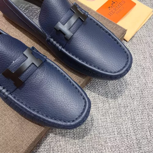 Cheap Hermes Leather Shoes For Men #1362048 Replica Wholesale [$85.00 USD] [ITEM#1362048] on Replica Hermes Leather Shoes