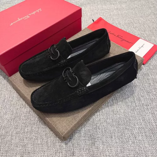 Salvatore Ferragamo Leather Shoes For Men #1362050