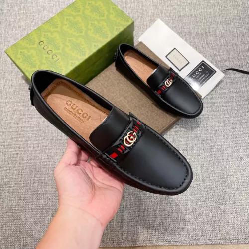 Cheap Gucci Oxfords Shoes For Men #1362053 Replica Wholesale [$85.00 USD] [ITEM#1362053] on Replica Gucci Oxfords Shoes