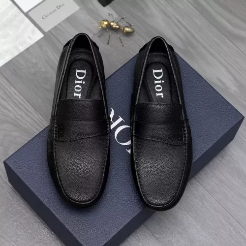 Cheap Christian Dior Leather Shoes For Men #1362076 Replica Wholesale [$80.00 USD] [ITEM#1362076] on Replica Christian Dior Leather Shoes