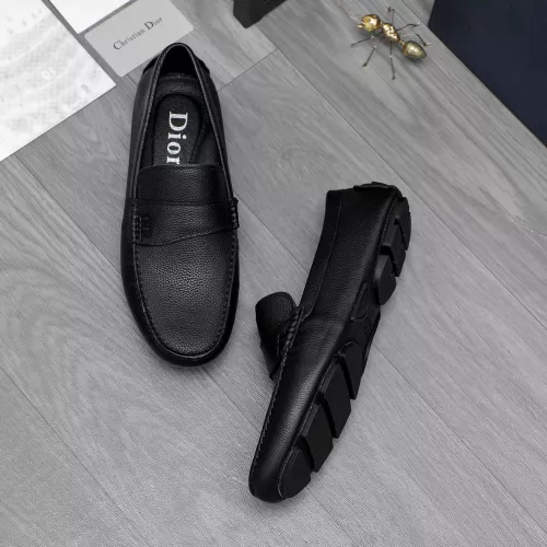 Cheap Christian Dior Leather Shoes For Men #1362076 Replica Wholesale [$80.00 USD] [ITEM#1362076] on Replica Christian Dior Leather Shoes