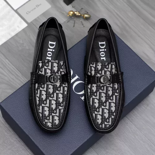 Cheap Christian Dior Leather Shoes For Men #1362081 Replica Wholesale [$80.00 USD] [ITEM#1362081] on Replica Christian Dior Leather Shoes