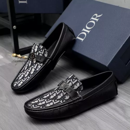 Cheap Christian Dior Leather Shoes For Men #1362081 Replica Wholesale [$80.00 USD] [ITEM#1362081] on Replica Christian Dior Leather Shoes