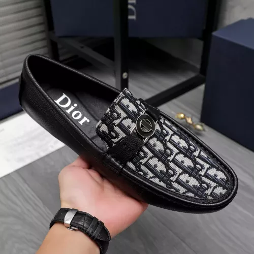 Cheap Christian Dior Leather Shoes For Men #1362081 Replica Wholesale [$80.00 USD] [ITEM#1362081] on Replica Christian Dior Leather Shoes