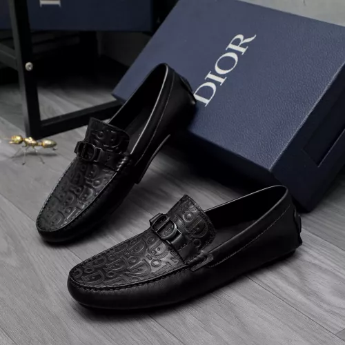 Cheap Christian Dior Leather Shoes For Men #1362083 Replica Wholesale [$80.00 USD] [ITEM#1362083] on Replica Christian Dior Leather Shoes
