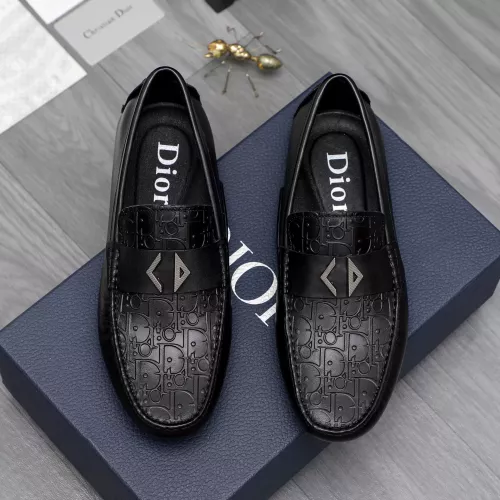 Cheap Christian Dior Leather Shoes For Men #1362085 Replica Wholesale [$80.00 USD] [ITEM#1362085] on Replica Christian Dior Leather Shoes