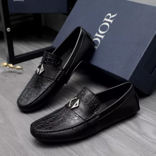 Cheap Christian Dior Leather Shoes For Men #1362085 Replica Wholesale [$80.00 USD] [ITEM#1362085] on Replica Christian Dior Leather Shoes