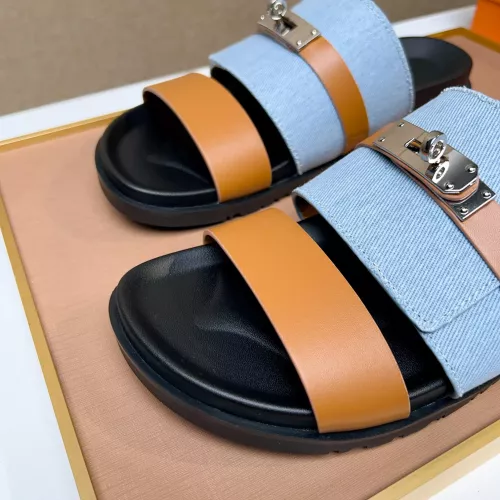 Cheap Hermes Slippers For Men #1362086 Replica Wholesale [$56.00 USD] [ITEM#1362086] on Replica Hermes Slippers