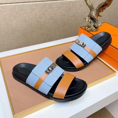 Cheap Hermes Slippers For Men #1362086 Replica Wholesale [$56.00 USD] [ITEM#1362086] on Replica Hermes Slippers