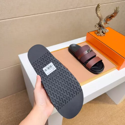 Cheap Hermes Slippers For Men #1362092 Replica Wholesale [$56.00 USD] [ITEM#1362092] on Replica Hermes Slippers